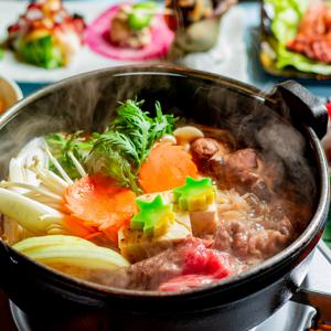 홋카이도의 인기 쇠고기 샤브샤브와 스키야키Beef Shabu Sukiyaki Zen