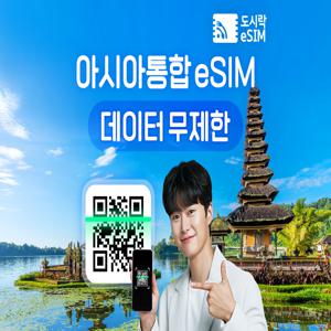 [동남아 eSIM] 말레이시아 싱가포르 태국 데이터 무제한 e심 도시락eSIM