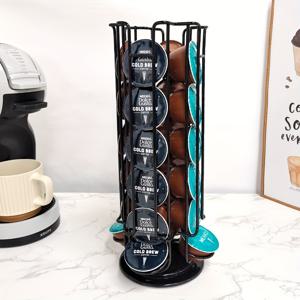 TEMU Dolce Gusto 커피 캡슐 보관대, 사무실, 티룸, 주방, 레스토랑에 적합, 24개의 Dolce Gusto 캡슐 수납 가능