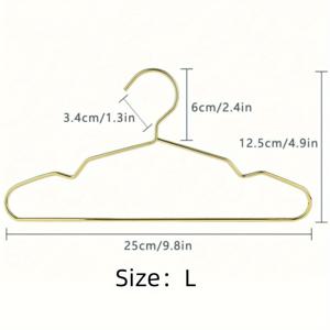 TEMU 10개 어린이 옷걸이 골든 미니 옷걸이 금속 작은 옷걸이 테디 개 고양이 인형 펫샵 옷걸이