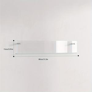 TEMU 1개 아크릴 벽걸이 진열대, 잡지 책꽂이, 현대 스타일, 서재, 가정 및 사무실 장식을 위한 수납 정리함