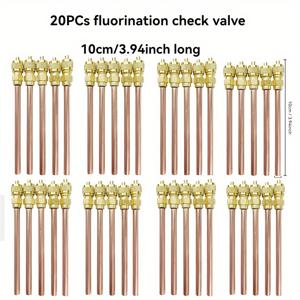 TEMU 10/20개, 냉장고 에어컨 불소화 체크 밸브, 효율적이고 안전한 냉매 충전 솔루션, 가정용 가제트