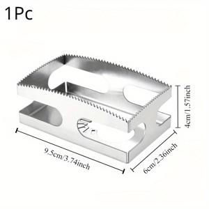 TEMU 1pc 내구성 강철 사각 구멍 커터 인서트, 목공 슬롯 밀링 커터 톱 정밀 구멍 열기 도구