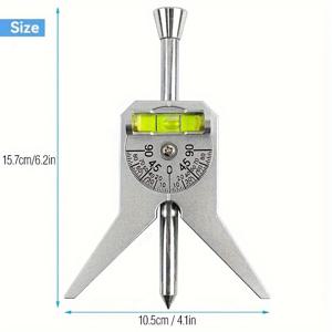 TEMU 조절 가능한 다이얼 및 레벨이 있는 정밀 파이프 센터링 도구 - 배관공, 용접공을 위한 Y형 헤드 각도 마커 | 빠르고 정확한 측정