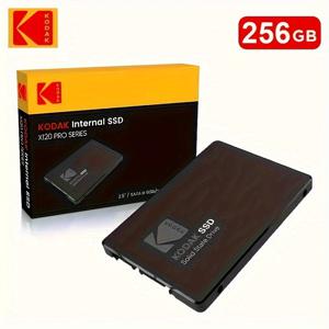 TEMU 【인기 선택】Kodak X120 PRO SSD - 2.5인치 솔리드 스테이트 드라이브, SATA3.0, 노트북용 고속 내장 하드 디스크, 1TB, 512GB, 256GB 모델 제공