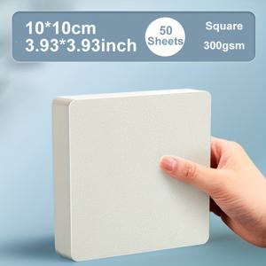 TEMU 50pcs 수채화지 - 수채화지 엽서 300GSM - 그림 DIY 감사 카드, 인사말 카드, 크리스마스, 초대장, 생일에 완벽합니다