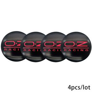 TEMU 4PCS 56mm 2.2in 자동차 타이어 액세서리 오즈 레이싱 3D 엠블럼 스티커 커버 자동차 스타일링을위한 자동 휠 센터 허브 캡