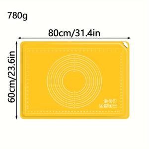 TEMU 실리콘 베이킹 매트 세트 - 노스틱, 식품 등급 실리콘 페이스트리 매트 반죽 밀기, 반죽 및 베이킹 - 내구성, 재사용 가능, 쉬운 청소 주방 액세서리