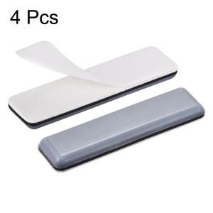 TEMU 4pcs / set 직사각형 PTFE 가구 슬라이더, 접착제 셀프 스틱