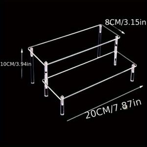 TEMU 아크릴 선반, 미스터리 박스, 수납 상자, 피규어 디스플레이 스탠드, 인형 스탠드, 디스플레이 박스, 수납 용품