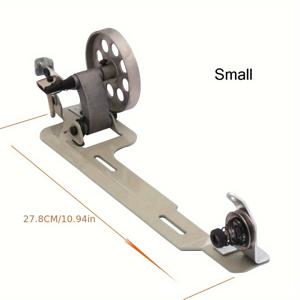 TEMU 【인기 선택】 1개 완전한 보빈 와인더, 록스틱 산업용 재봉틀용, 주키 브라더 - 소형 & 대형, 벨트 구동 실 가이드, 평평한 솔기용 이상적, 다색 재봉 액세서리