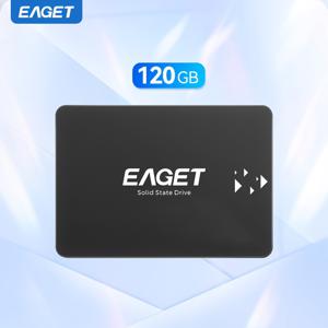 TEMU EAGET 고속 120GB SSD - 2.5인치 SATA 내장 솔리드 스테이트 드라이브, 최대 530MB/s 읽기 속도