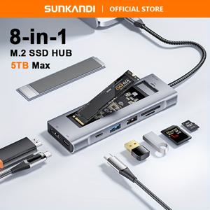 TEMU 썬칸디 더 유니버스 노트북 USB C 허브