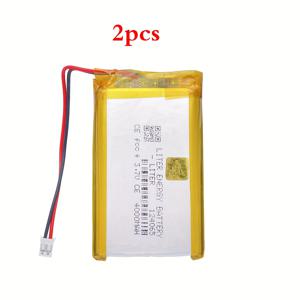 TEMU 3.7V, 4000mAh, 124065 폴리머 리튬 이온 / 리튬 이온 배터리 장난감, 파워 뱅크, GPS, mp3, mp4 용