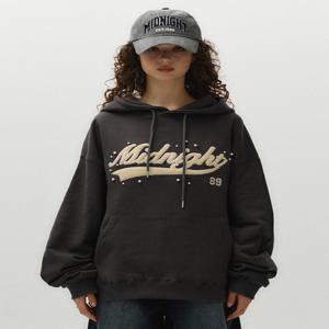 [미드나잇 무브] pearl hood (dark grey)