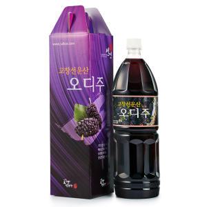 고창선운산 대용량 오디주 1800ml 15도