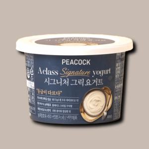 피코크 그릭 요거트 450g 에이클래스 시그니처