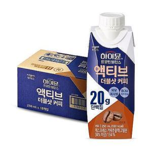 일동후디스 하이뮨 프로틴 밸런스 액티브 커피 250mlx18개