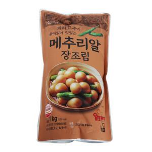 정원식품 메추리알장조림 1kg 1개