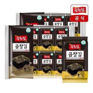 [광천김] 최고급 곱창원초로 만든 곱창 도시락김5g 16단+16단 총32봉