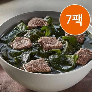 [기타]교동 소고기미역국 500gx7팩/맑은국물의 깊은 감칠맛