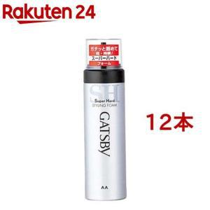 헤어무스 개츠비 스타일링 폼 슈퍼 하드 185g 12 개 세트 Rakuten 24