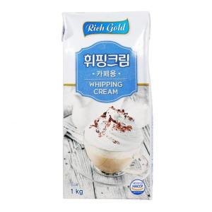 리치골드 냉장 식물성 휘핑크림 1kg