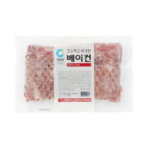 청정원 고소하고 바삭한 베이컨 냉동 1kg