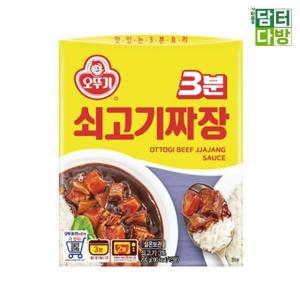 오뚜기 3분 쇠고기짜장 200g x 12개