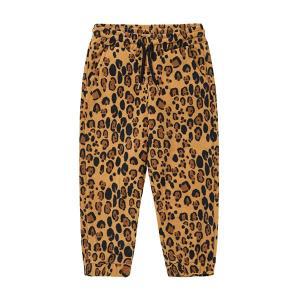 [미니로디니] 1000005913 (Leopard fleece trousers) 레오파드 플리스 아동 긴바지