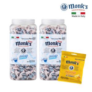 monks 몽스 아이스버그 700g 2개 + 몽스 프로폴리스 캔디 propolis 30g