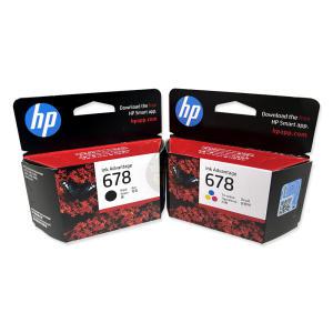 HP 678 정품잉크 세트(CZ107AA 검정+ CZ108AA 3색컬러)  DJ1015 2515 3515