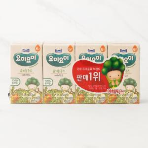 매일 맘마밀 요미요미 야채믹스 125ml*4