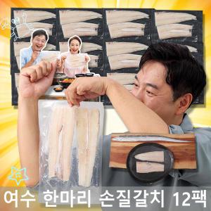 국내산 여수 한마리 손질갈치 칼치 여수수협중매인 냉동 뼈없는 가시없는 순살갈치