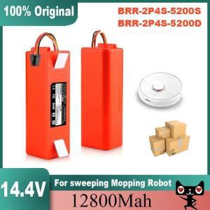 샤오미 1S Roborock SDJQR01RR 청소 질 로봇 진공 청소기용 교체 배터리 BRR-2P4S-5200D 9  6500mAh