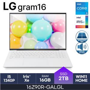 LG전자 2023 그램16 16Z90R-GALGL (RAM 16GB  NVMe 2TB  Win11) HMC