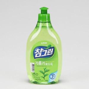 [기타]CJ 참그린 녹차 기름기 제거 뽀드득 500g 1개