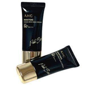 AHC 마스터즈 아쿠아 리치 선크림 SPF50+ 30ml 2개E