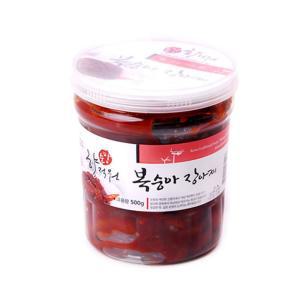 복숭아 장아찌 (500g)안전한먹거리 반찬배 집반찬 가정식반 밑반찬 꽃차티백 메리골드 목련 구절초 맛있는