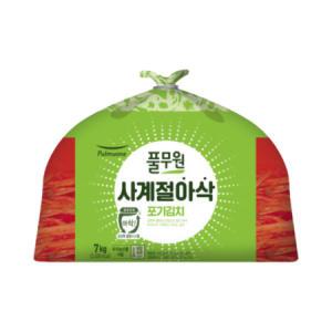 풀무원 사계절 아삭 포기김치 7kg