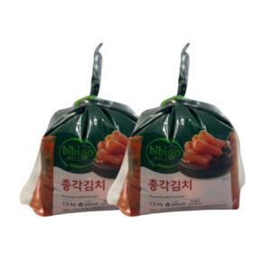 비비고 총각김치 1.5kg x 2개