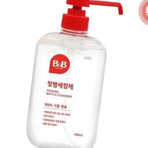 (올핀)젖병세정제 액상형 비앤비 600ml 용기 세정제 세척기