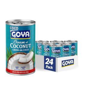 GOYA Goya Foods 코코넛 크림, 425.2g(15온스) (24개 팩)