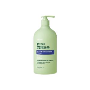 NEW 그린핑거 힘센보습 에센셜 샴푸 오렌지그린티향 500ml X 1EA 두피건강