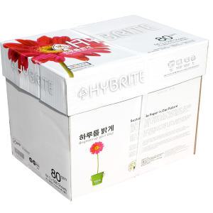 하이브라이트 A4 80g 4BOX/A4 복사용지