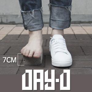 데이디 남자 7cm 키높이 화이트 블랙 스니커즈 운동화