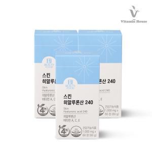 비타민하우스 스킨 히알루론산 240 3병