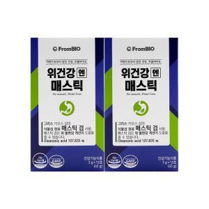 프롬바이오 위건강엔 매스틱 3g x 15포 x2박스