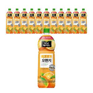 미닛메이드 에센셜 오렌지, 1.5L, 12개