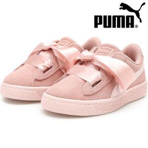 [푸마(PUMA)]푸마 키즈 스웨이드 하트 주얼 핑크 365139-01 주니어 초등 어린이 아동 유아 여아 운동화 ...